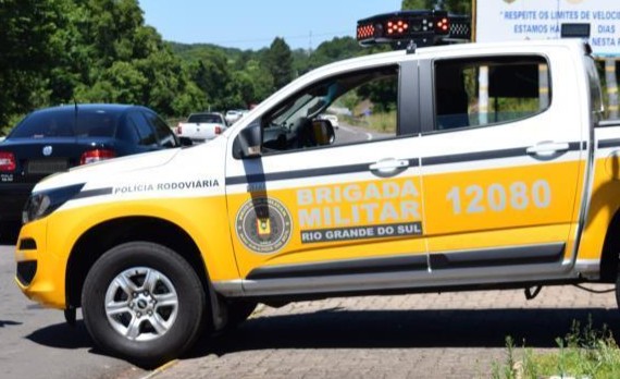 Caminhão de Candelária se envolve em acidente com morte na RSC-287