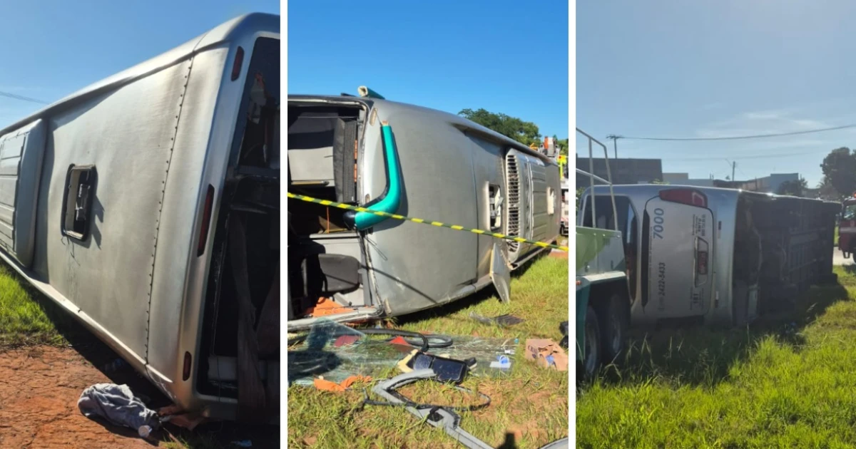 Criança de 2 anos está entre mortos em acidente com ônibus no interior de SP