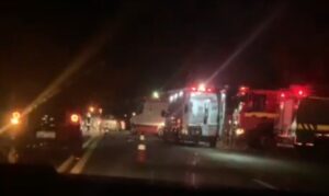 Grave acidente entre dois carros deixa cinco feridos na BR-040 – G1 – Globo