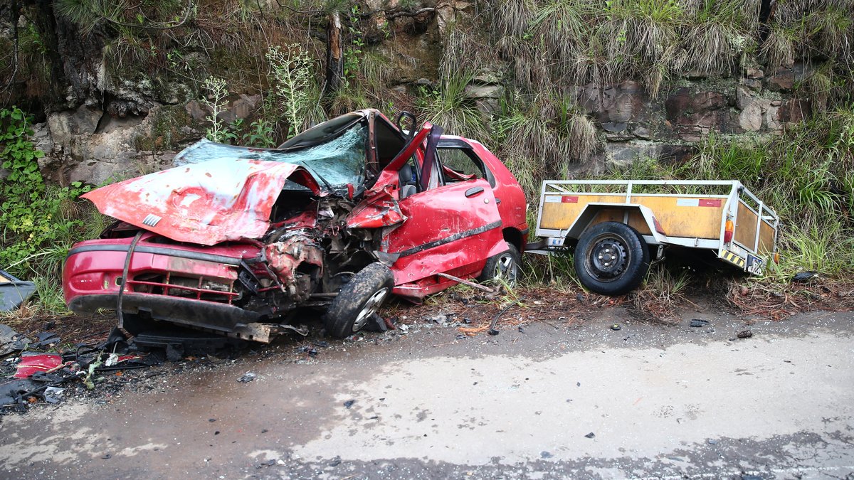 Homem e mulher morrem em acidente na RS-453, em Caxias do Sul