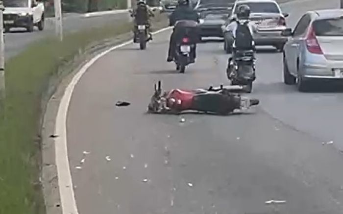 Motociclista morre em acidente na Osvaldo Reis