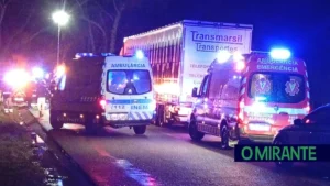 O MIRANTE | Acidente com tractor em Almeirim faz 1 morto e 2 feridos graves