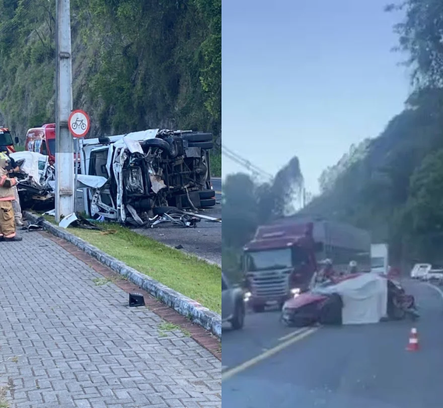 Saiba quem são as vítimas do acidente que deixou três mortos na BR-470 em Apiúna