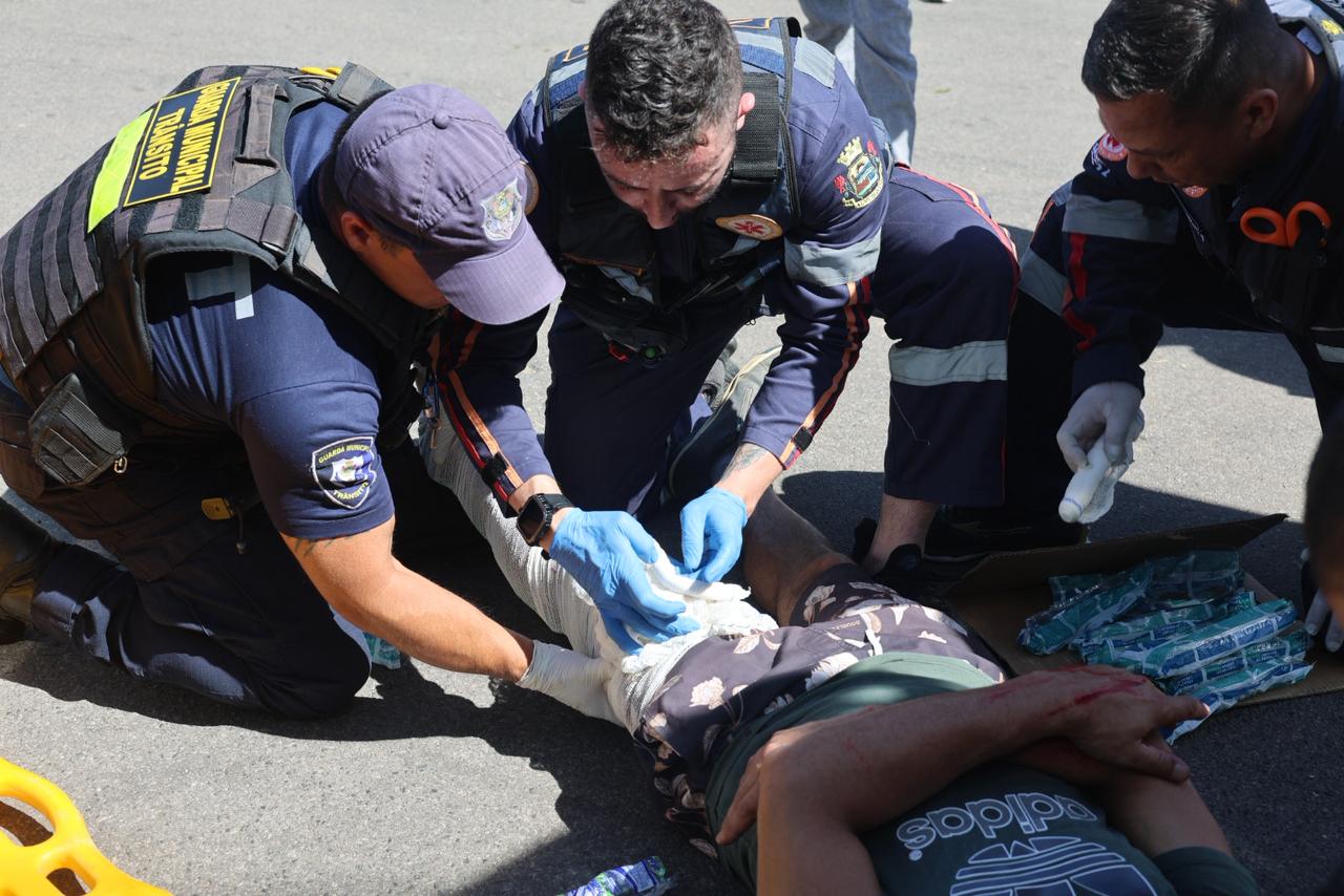 Simulado de acidente com carga perigosa mobiliza forças de segurança e emergência em Alvorada