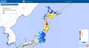 Um terremoto de magnitude 7.5 atingiu o nordeste do Japão, e o alerta de tsunami foi rebaixado para nível de aviso