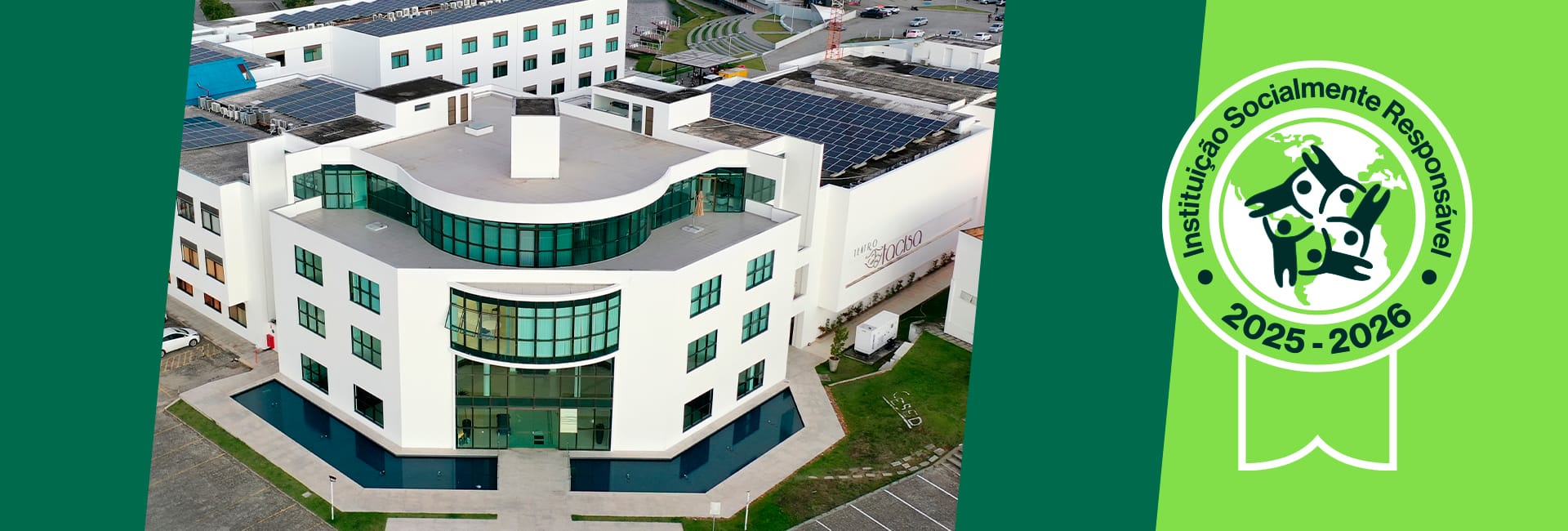 Unifacisa renova Selo de Instituição Socialmente Responsável e comemora 21 anos de práticas ESG na Paraíba