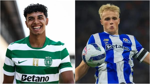 Valores de mercado: João Simões e Froholdt com maiores subidas, Tomás Araújo é quem mais desce