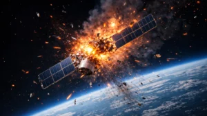 Um satélite Starlink acabou de explodir e deixou destroços “rastreáveis”