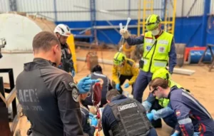 Oeste SC Notícias – Explosão em empresa mobiliza aeronave do SAER-Fron na BR-282, na região Oeste