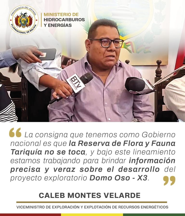 A Reserva de Tariquía “não se toca”: o projeto exploratório Domo Oso-X3 cumpre critérios ...
