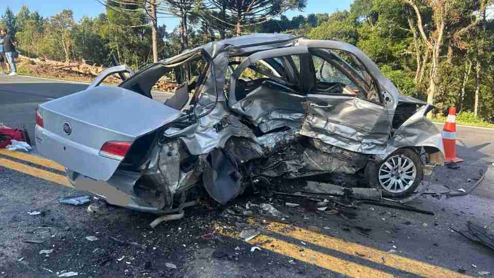 Acidente grave na BR-277 deixa vítimas encarceradas em Palmeira - catve.com