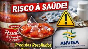 Fiscalização da Anvisa leva a recolhimento de produtos e alerta sobre risco à saúde