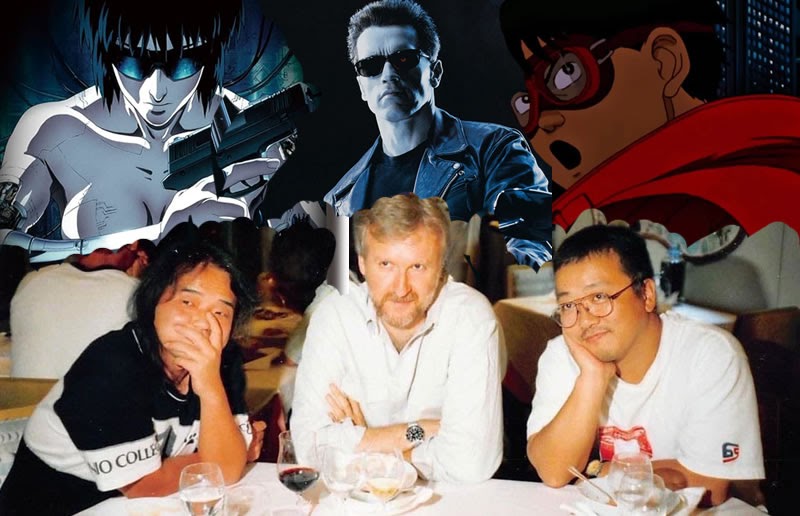 Criador de Akira e os diretores de Ghost in the Shell e de Terminator 2 juntos nos anos 90!