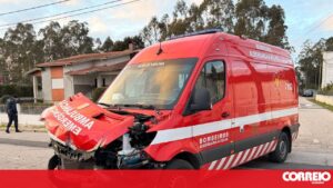 Idosa de 80 anos gravemente ferida em acidente com ambulância em Albergaria-a-Velha – Portugal