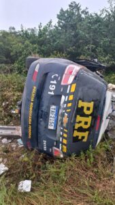 Perseguição na BR-174 deixa um policial rodoviário morto e dois feridos no Amazonas