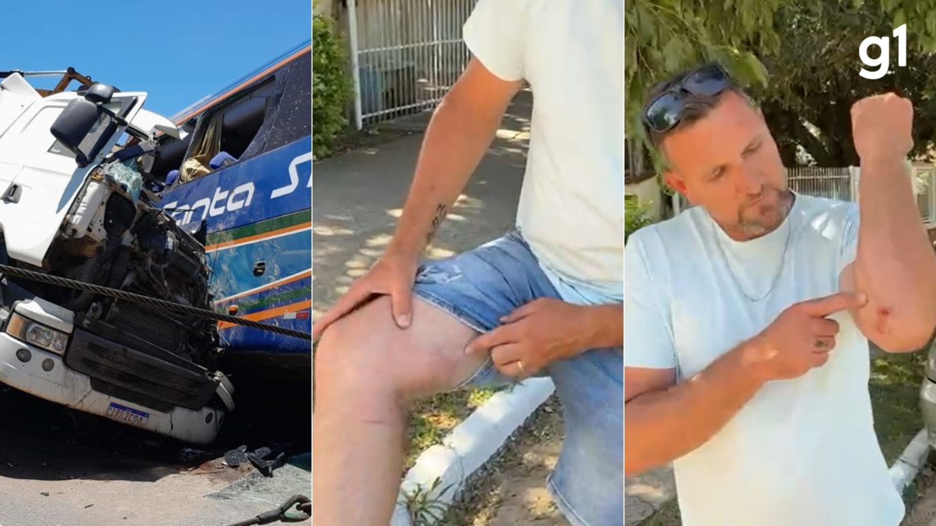 Sobrevivente fala sobre acidente com 11 mortos em Pelotas