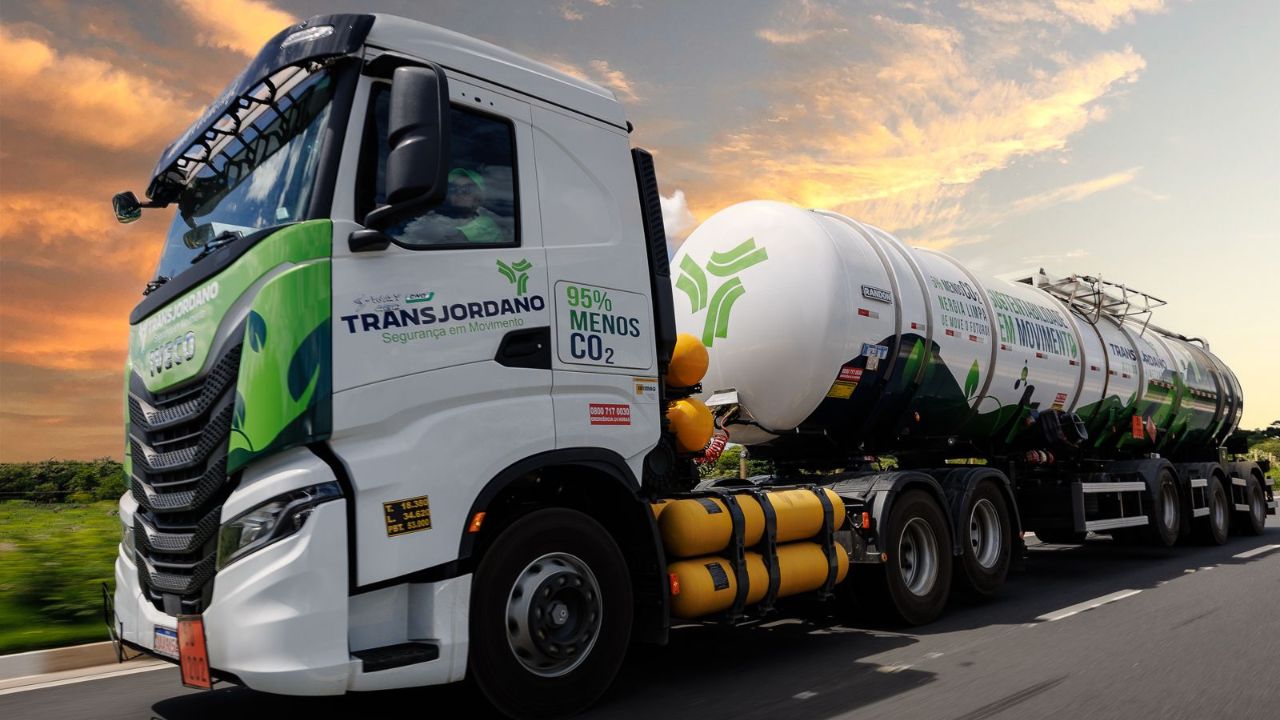 Frota sustentável da Transjordano