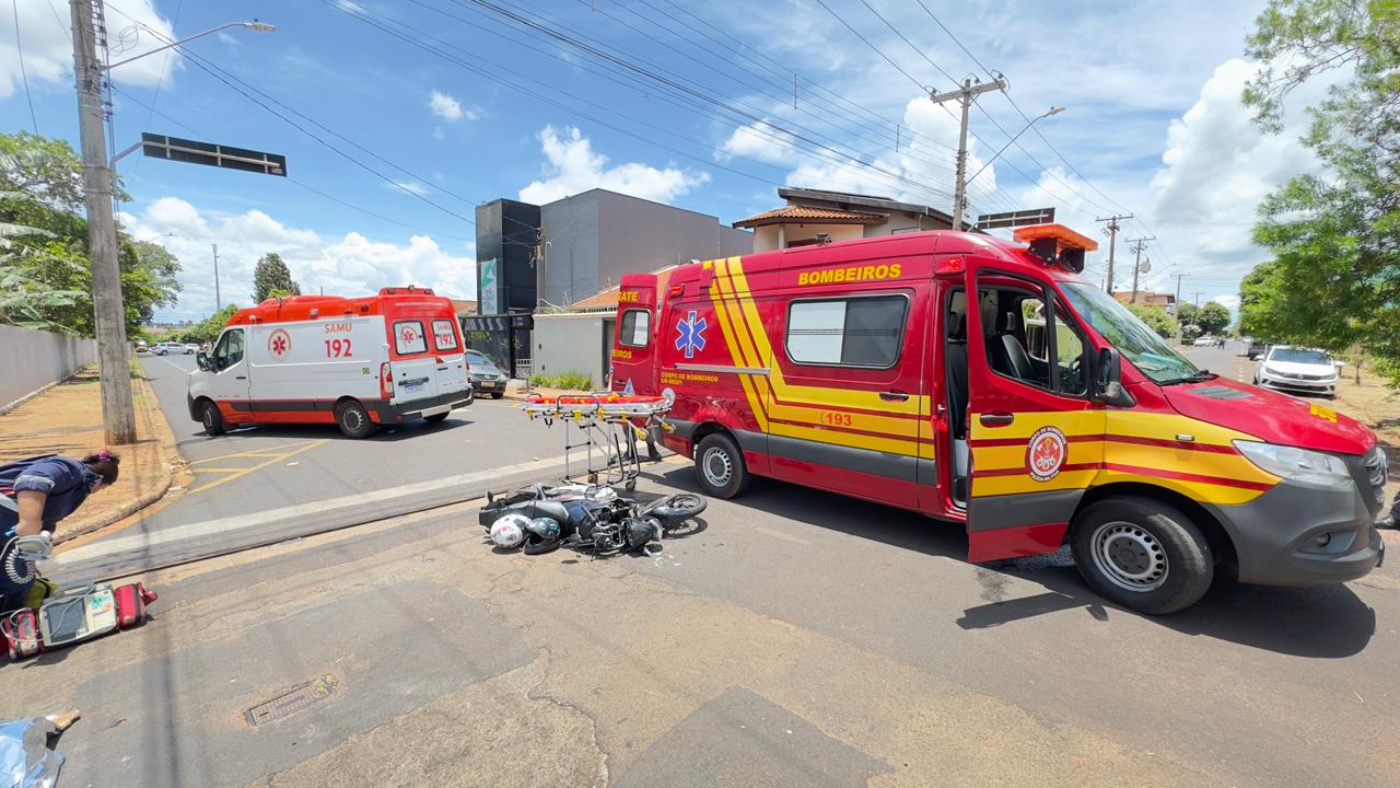 Motociclista morre em acidente de trânsito no bairro Celina (Foto : O Diário de Barretos)