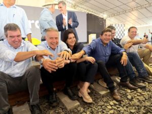 Lançada a pedra fundamental do ramal ferroviário do Projeto Sucuriú – RCN67