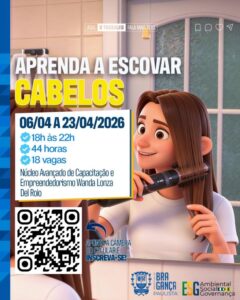 Novas oportunidades na área da beleza com capacitação gratuita