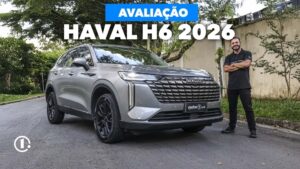 GWM Haval H6 HEV2 2026 mostra qualidades para vender bem