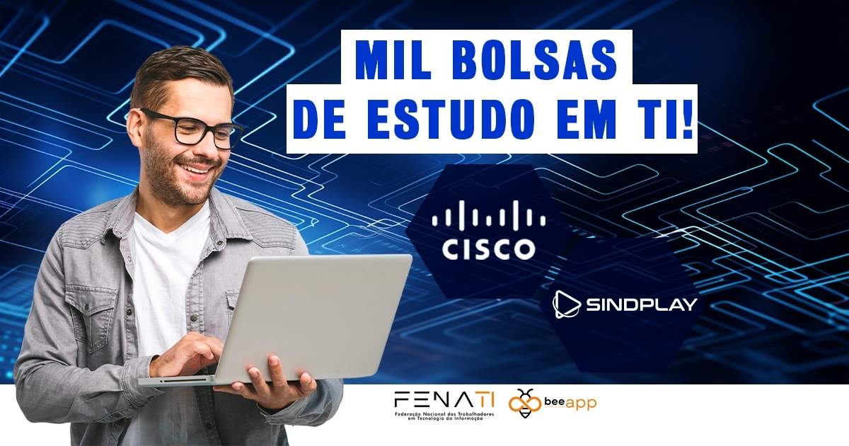 Concorra a mil bolsas de estudo em TI na Bee Fenati!