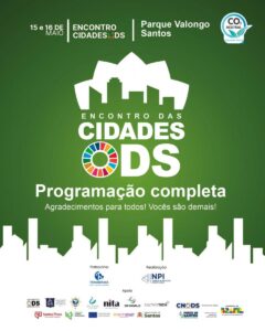Encontro no Parque Valongo, em Santos, atrai especialistas de todo o País para debater a Agenda 2030