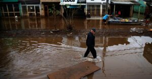 Nova frente fria agrava situação do Rio Grande do Sul