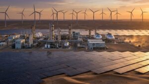 País do Oriente Médio investe US$ 8,4 bilhões em usina de 4 GW capaz de produzir 600 toneladas de hidrogênio por dia