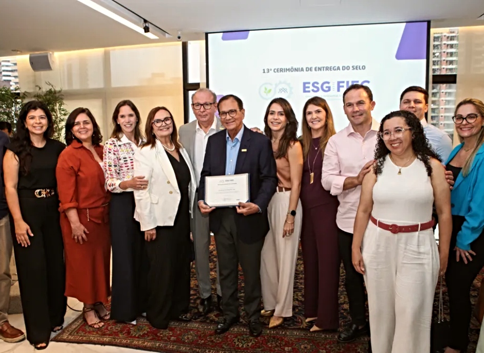 FIEC reconhece empresas cearenses que avançam nos indicadores de práticas ESG - Portal IN - Pompeu Vasconcelos