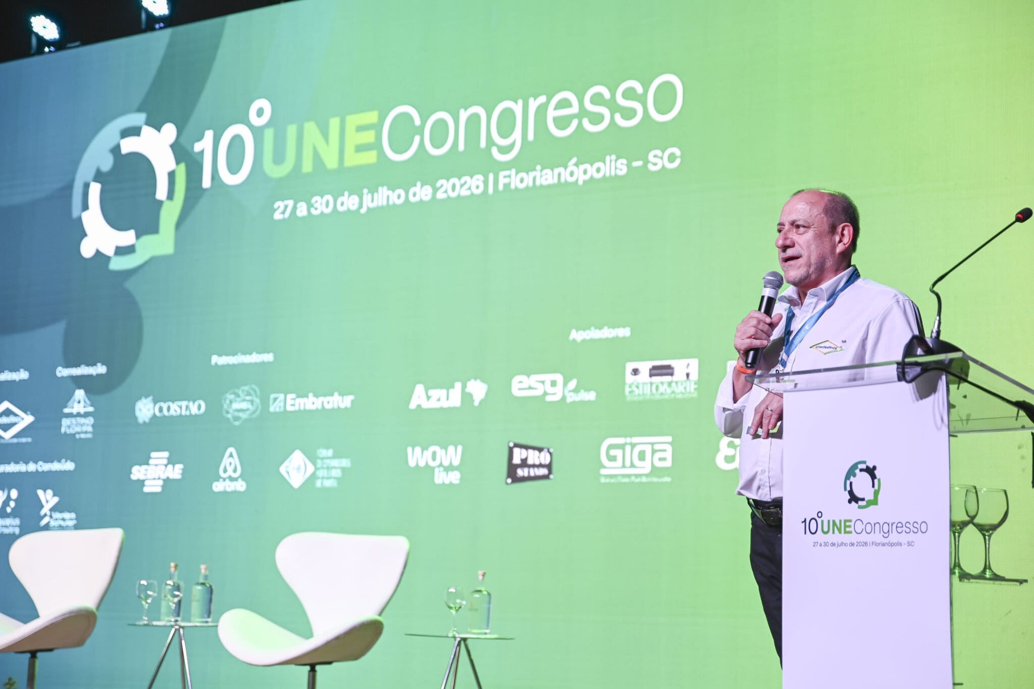 UneCongresso atinge 89% de aderência ESG e mira avanços no turismo